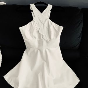 NWT Armani Exchange 👗 Asymmetrical Scallop Dress